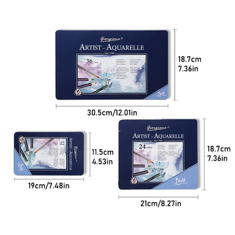 Набор деревянных карандашей 12/24/36 цветов - Фотография_6