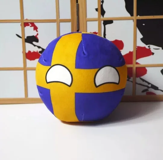 См плюшевая кукла в горошек швеция - Фотография_3