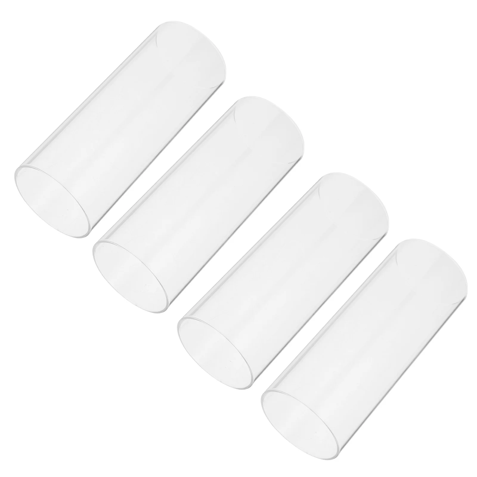 Прозрачные стеклянные крышки в форме цилиндра - Фотография_5