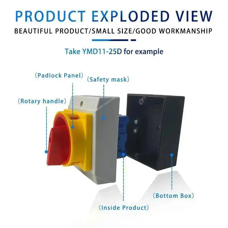 Ymd11-100d изолирующий переключатель - Фотография_3