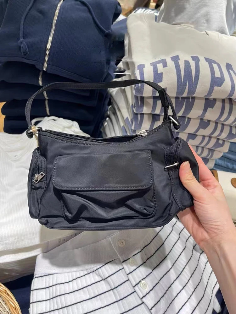 Винтажная сумка через плечо с карманами - Фотография_5