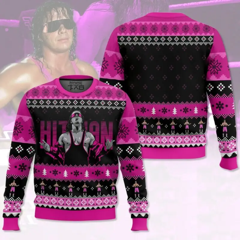 Brett hart hitman ugly sweater - Фотография_3