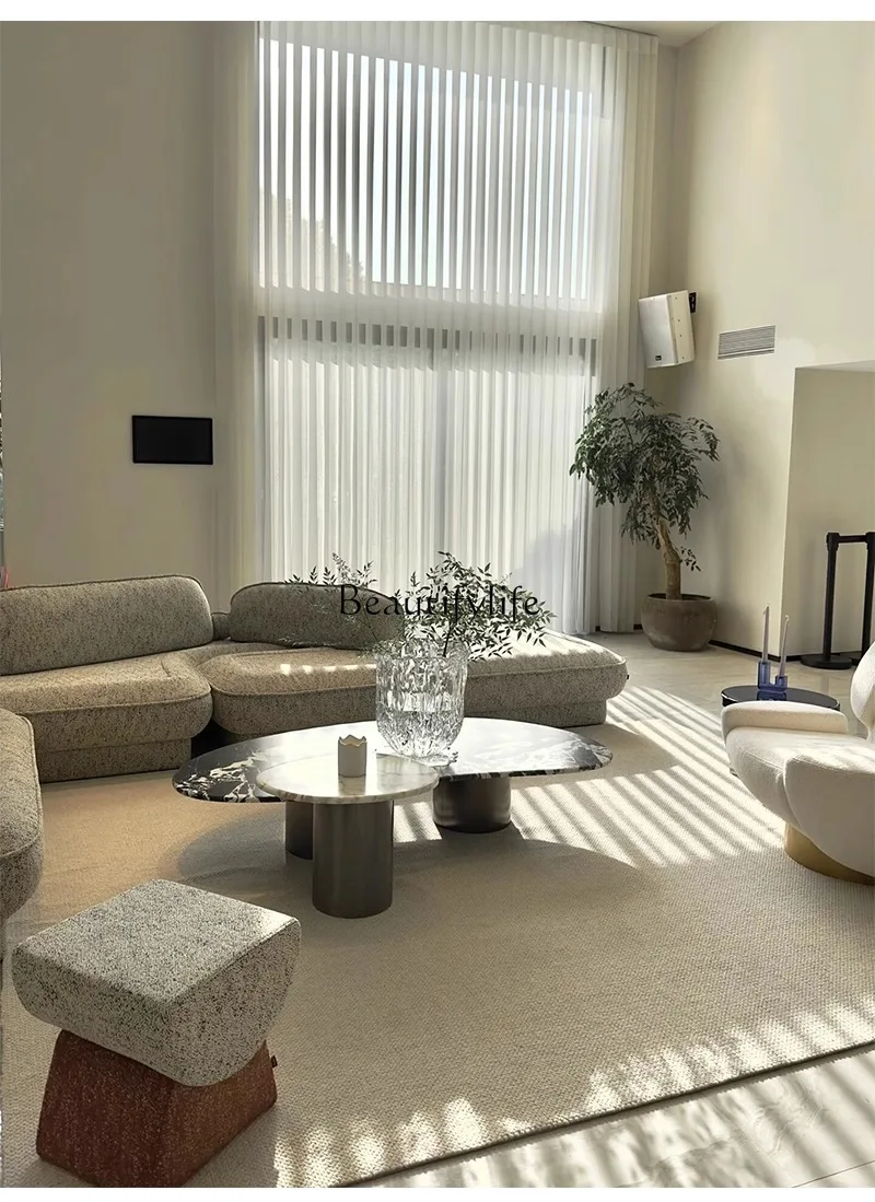 * журнальный столик из натурального черного мрамора - Фотография_5