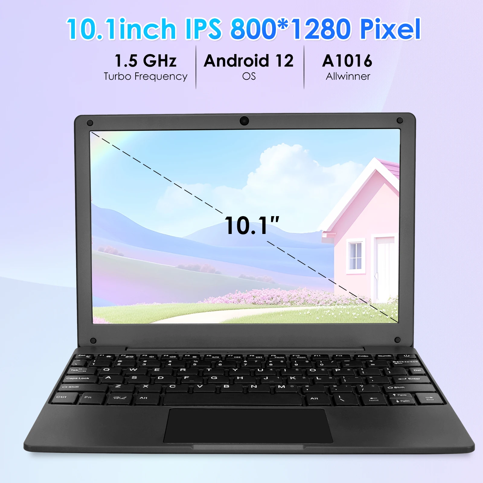 Мини-ноутбук 10,1 дюйма android - Фотография_3