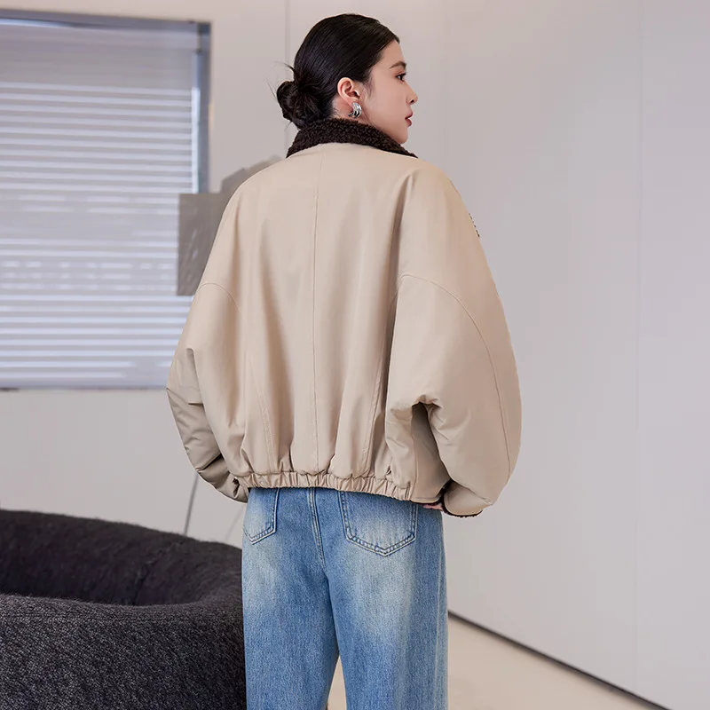 Женская двусторонняя парка - Фотография_2