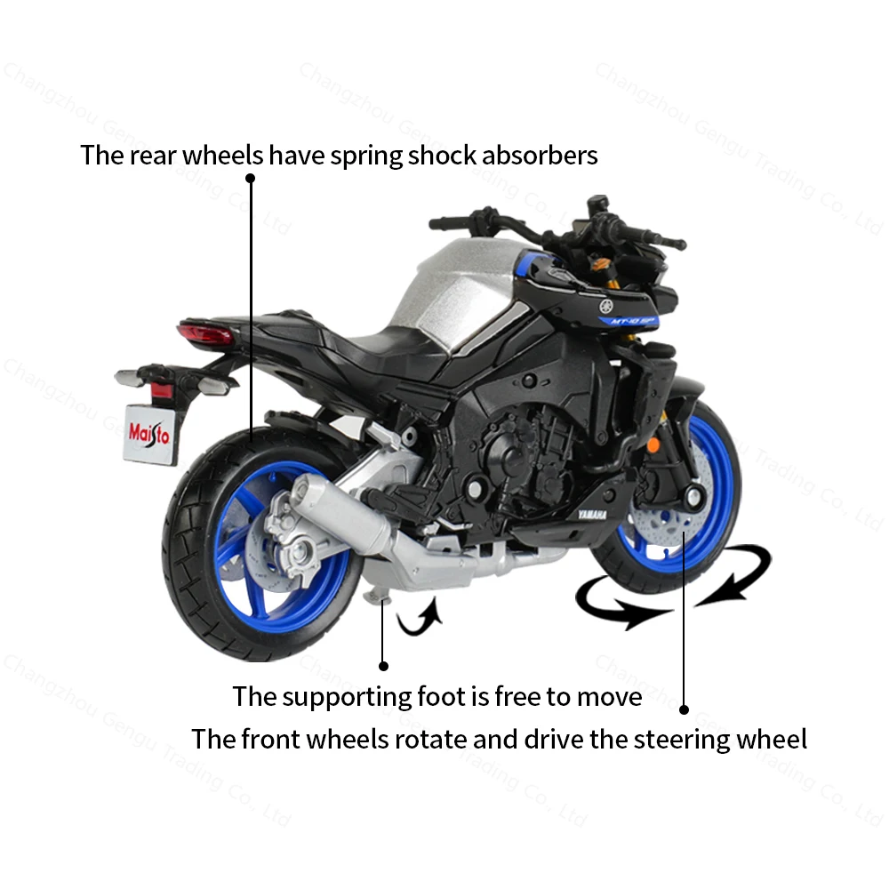Yamaha mt10 sp, статические литые автомобили - Фотография_5