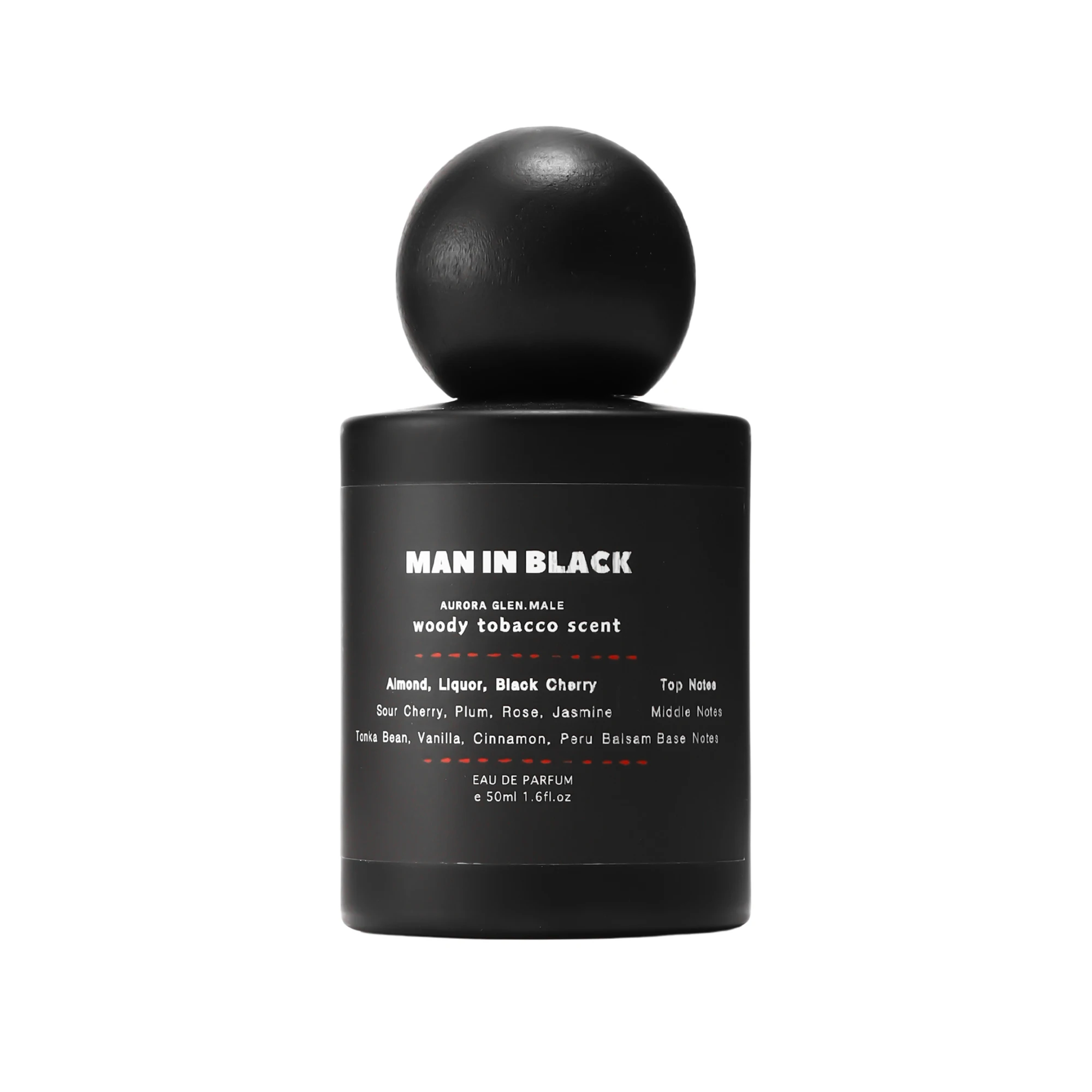 Luxurymensfragrance man in black мужские духи — древесный табак