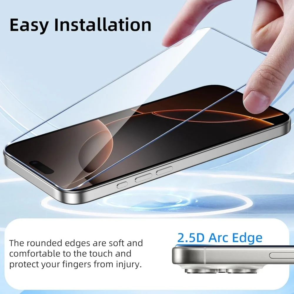 Hd защитное стекло для iphone 16 - Фотография_3