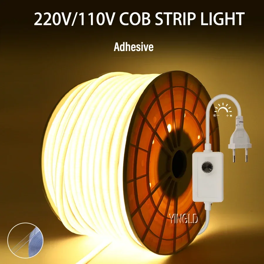 Высокая яркость 220 в cob светодиодная