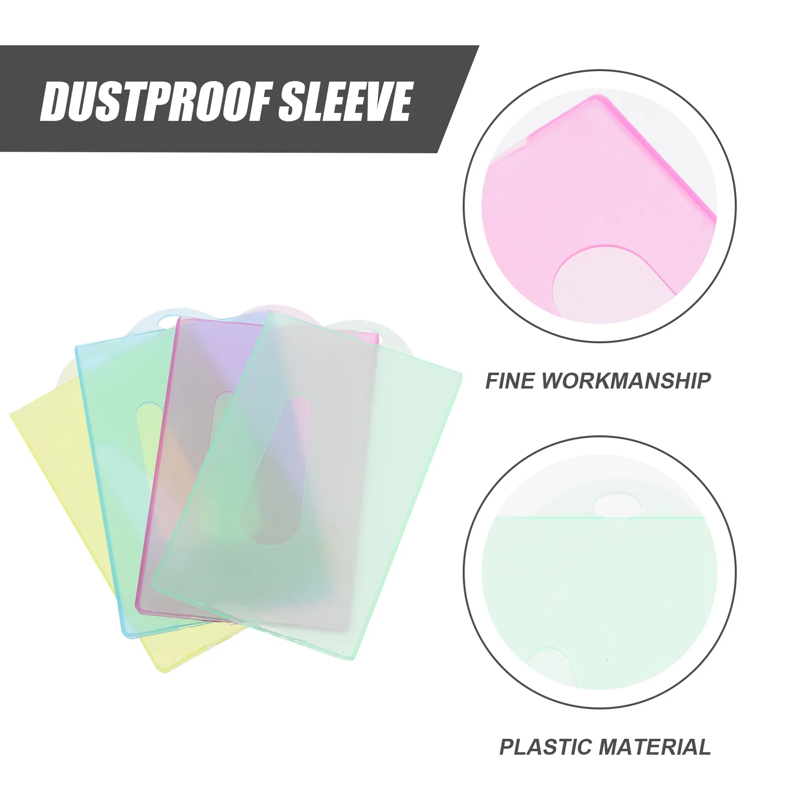 Пластиковый держатель для бейджа небольшого размера - Фотография_4