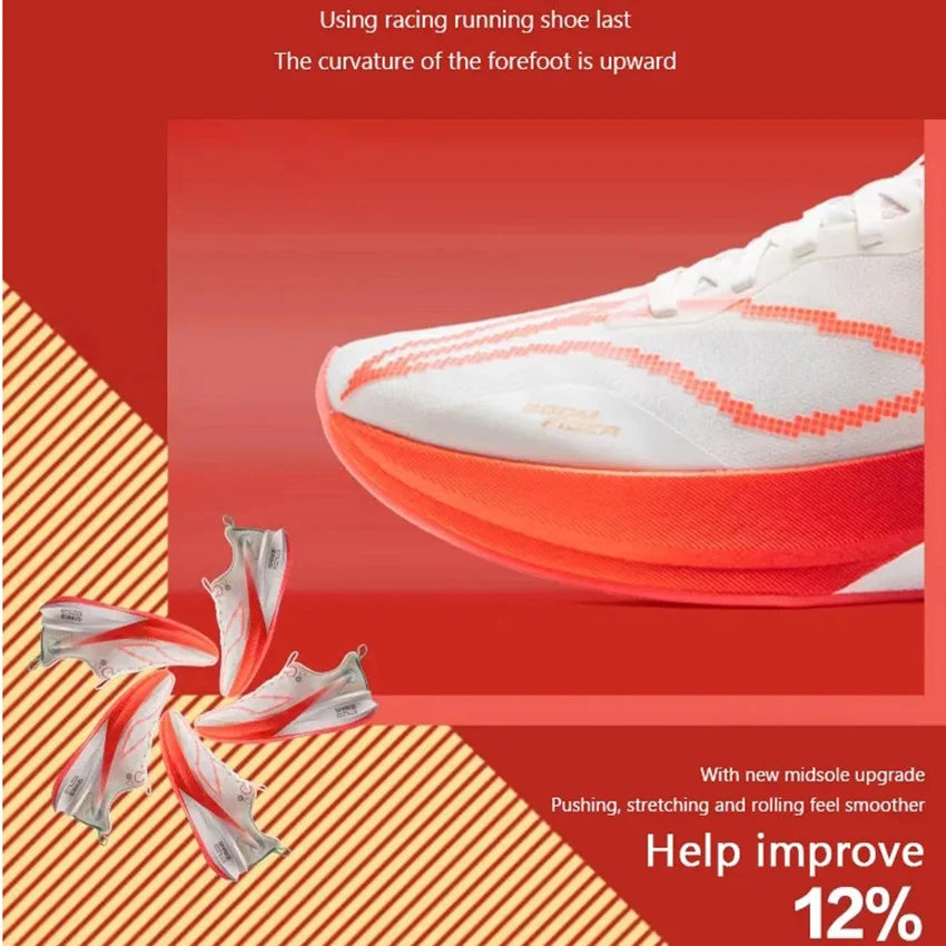 Мужские кроссовки li-ning red hare 8 pro - Фотография_5