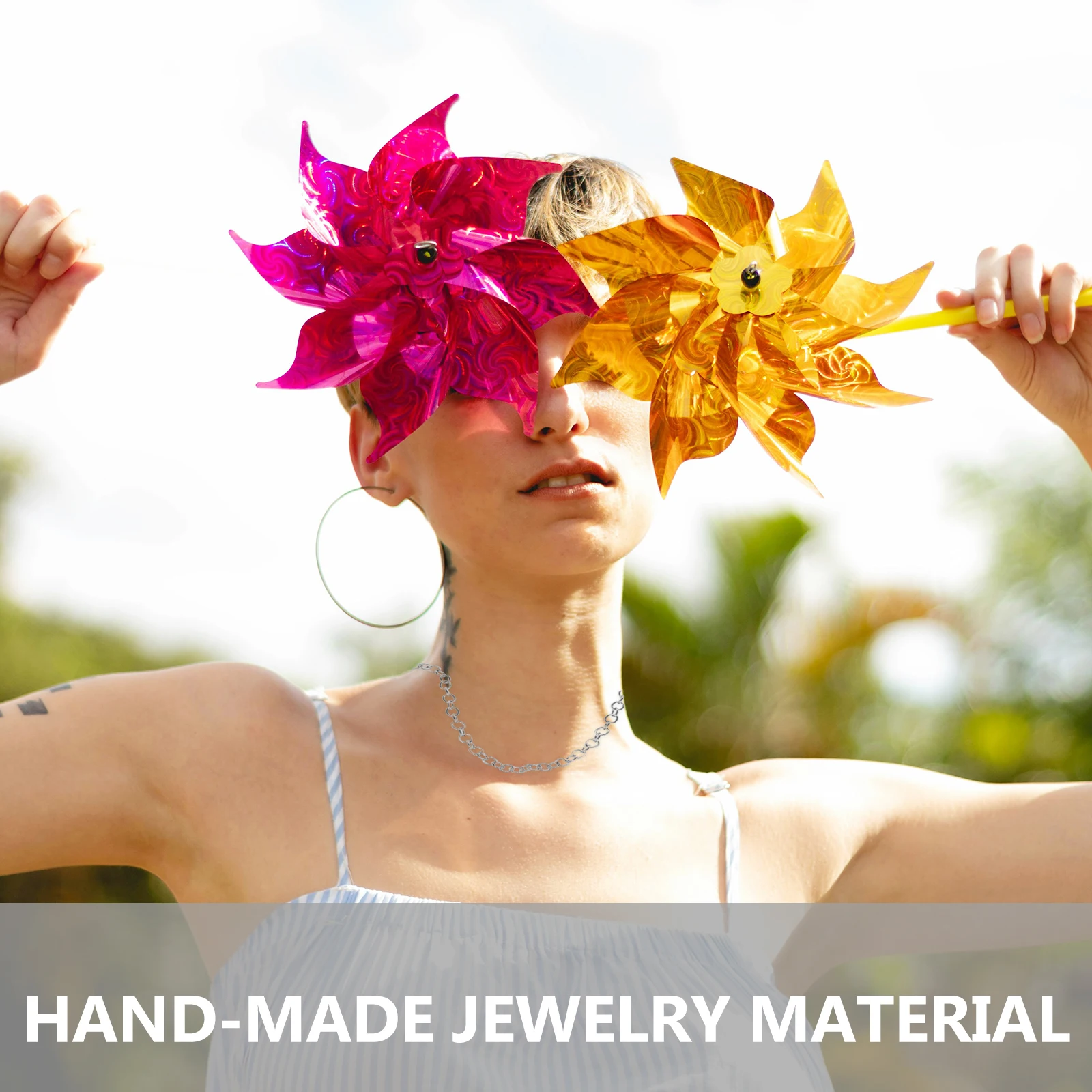 1 комплект, комплект цепочек для изготовления ожерелья - Фотография_4