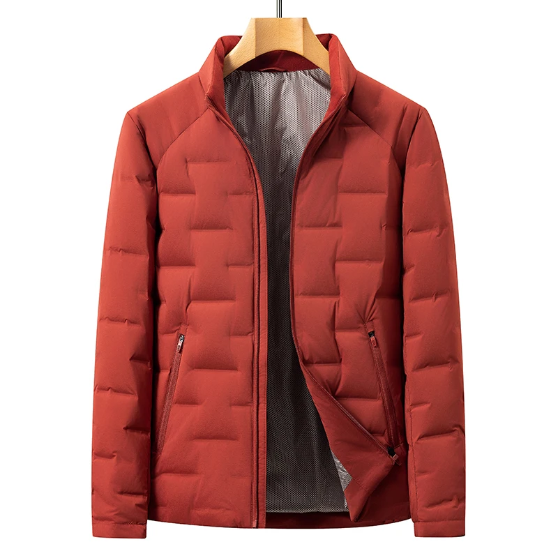Новые мужские легкие куртки на утином пуху - Фотография_4