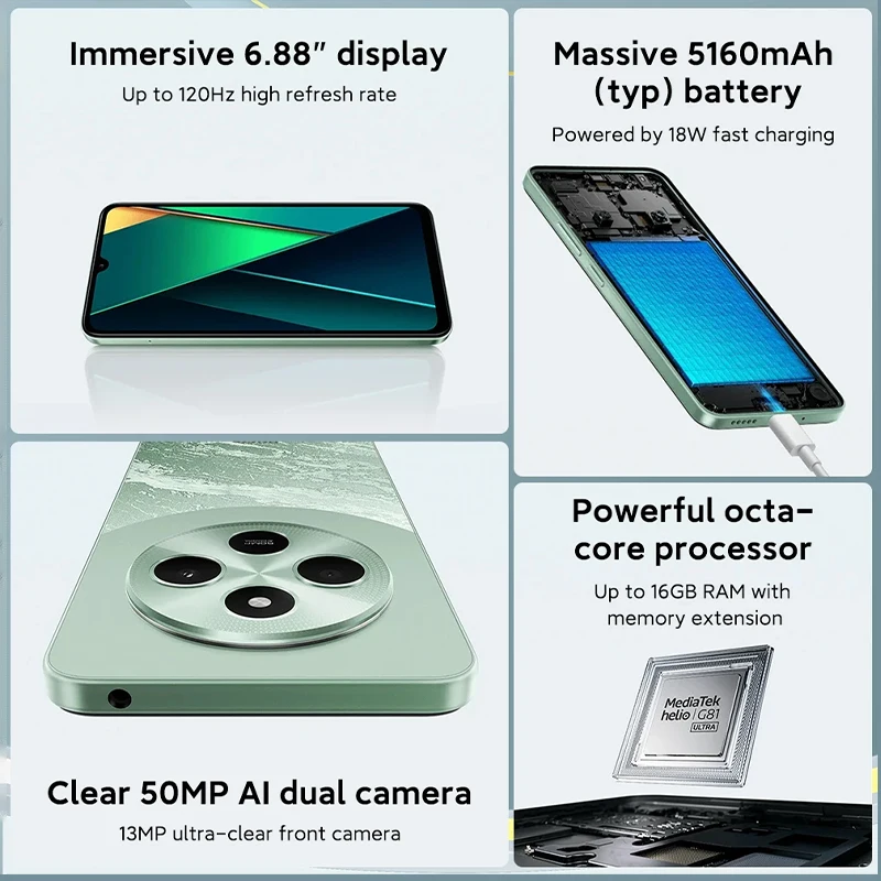 Смартфон poco c75 - Фотография_2