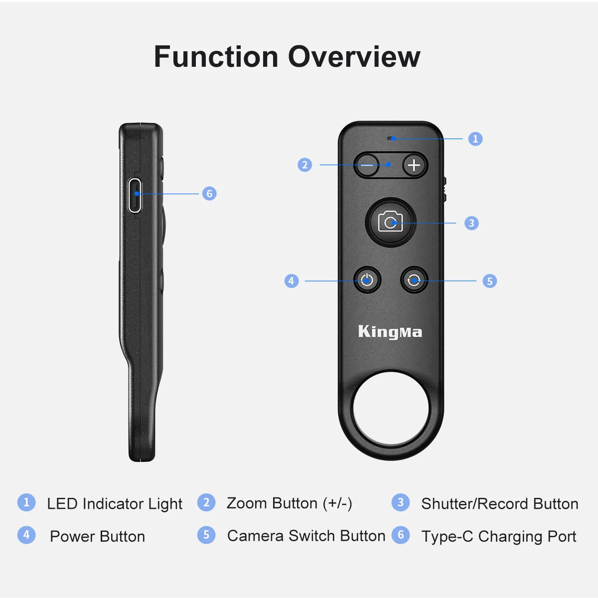 Беспроводной пульт дистанционного управления с зумом для iphone и android - Фотография_4