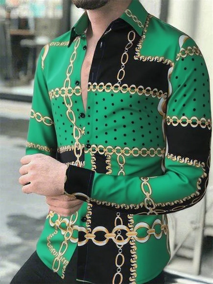 Новая мужская классическая повседневная рубашка с длинными рукавами