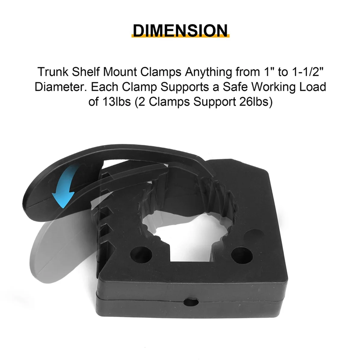 Aa25 4-комп. быстроразъемный резиновый зажим - Фотография_6