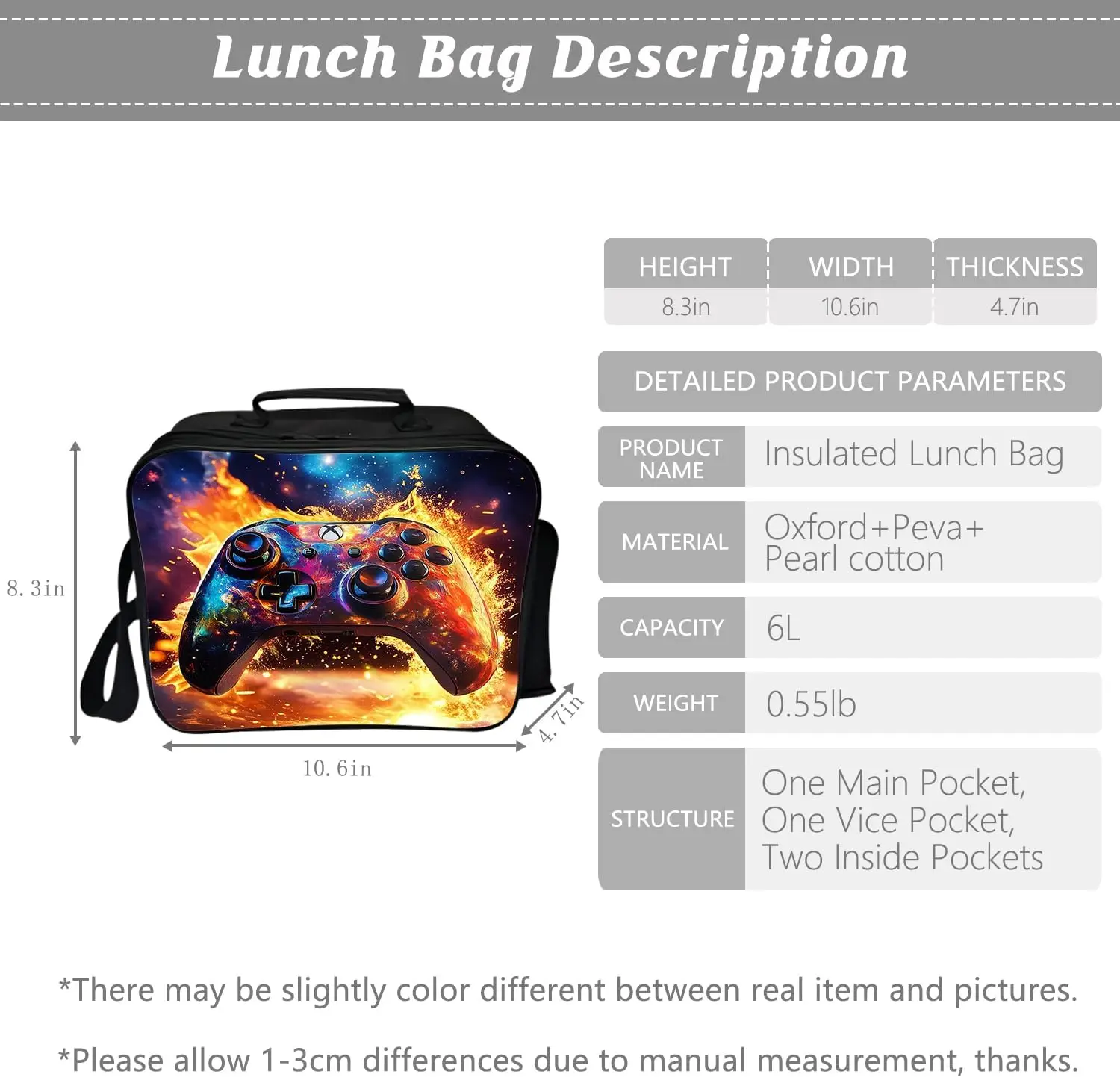 Gaming backpack kids game bookbag - Фотография_5