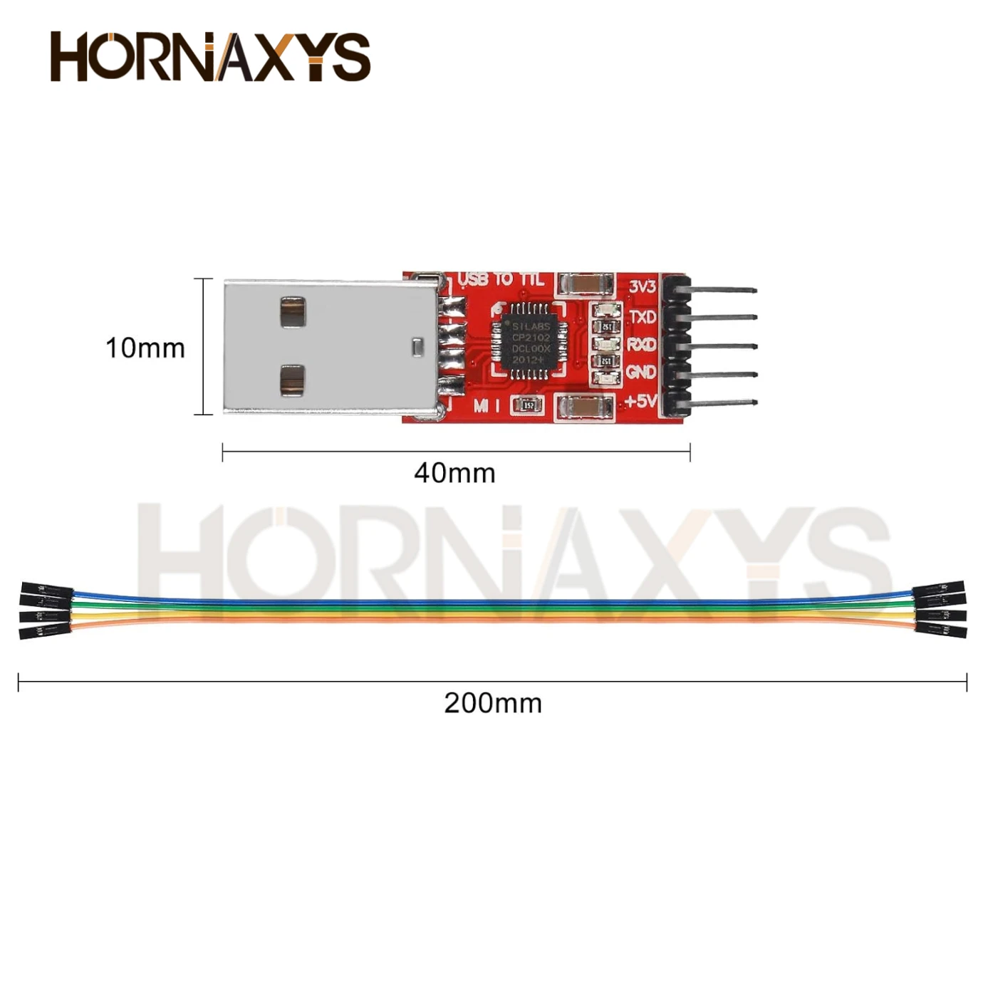 Модуль cp2102 usb-ttl последовательный - Фотография_5