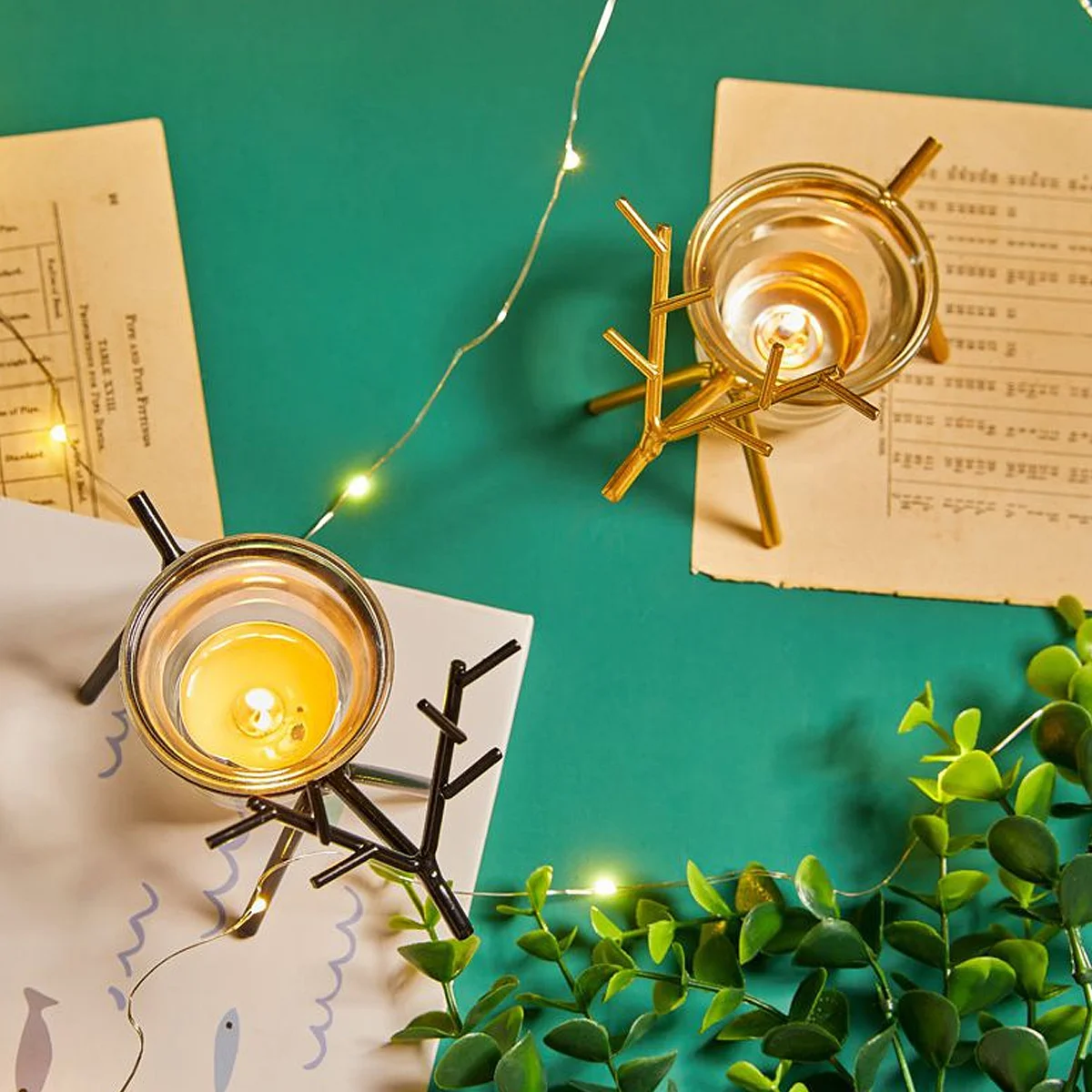 Стеклянный держатель с дизайном - Фотография_3