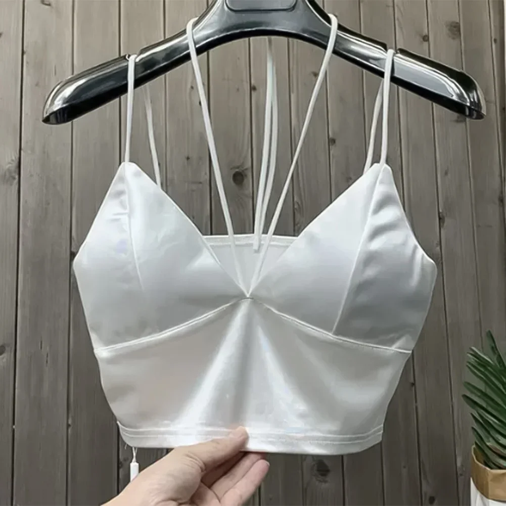 Модная повседневная майка на бретелях mujer - Фотография_3