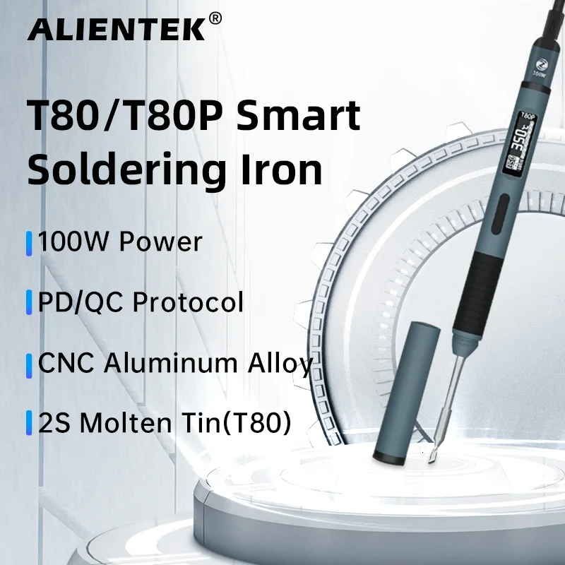 Alientek t80 t80p инструмент постоянного