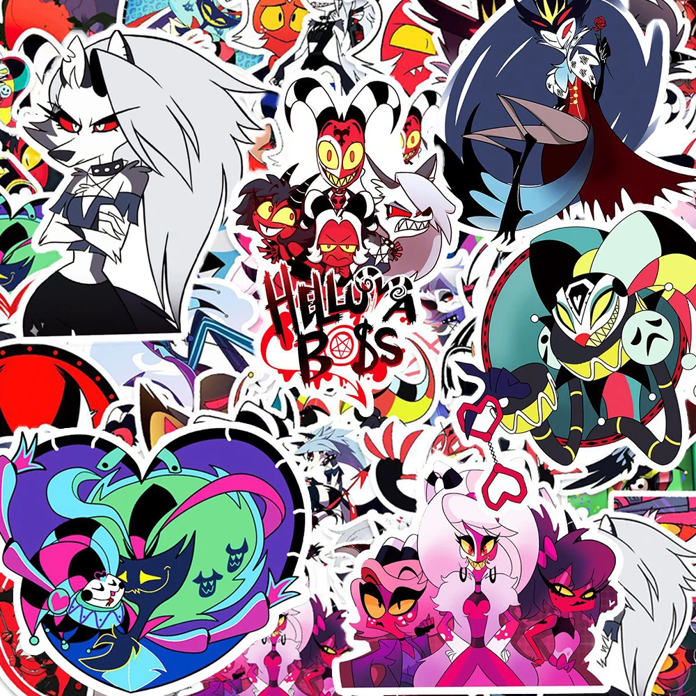 Крутые аниме helluva boss граффити - Фотография_2