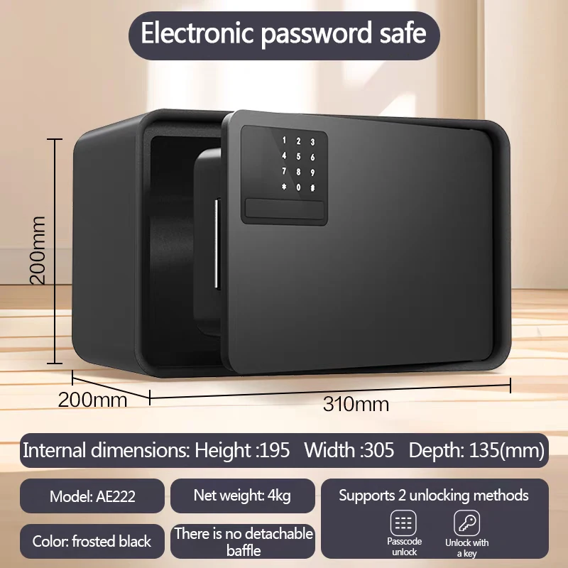 Полностью стальной сейф с паролем - Фотография_6
