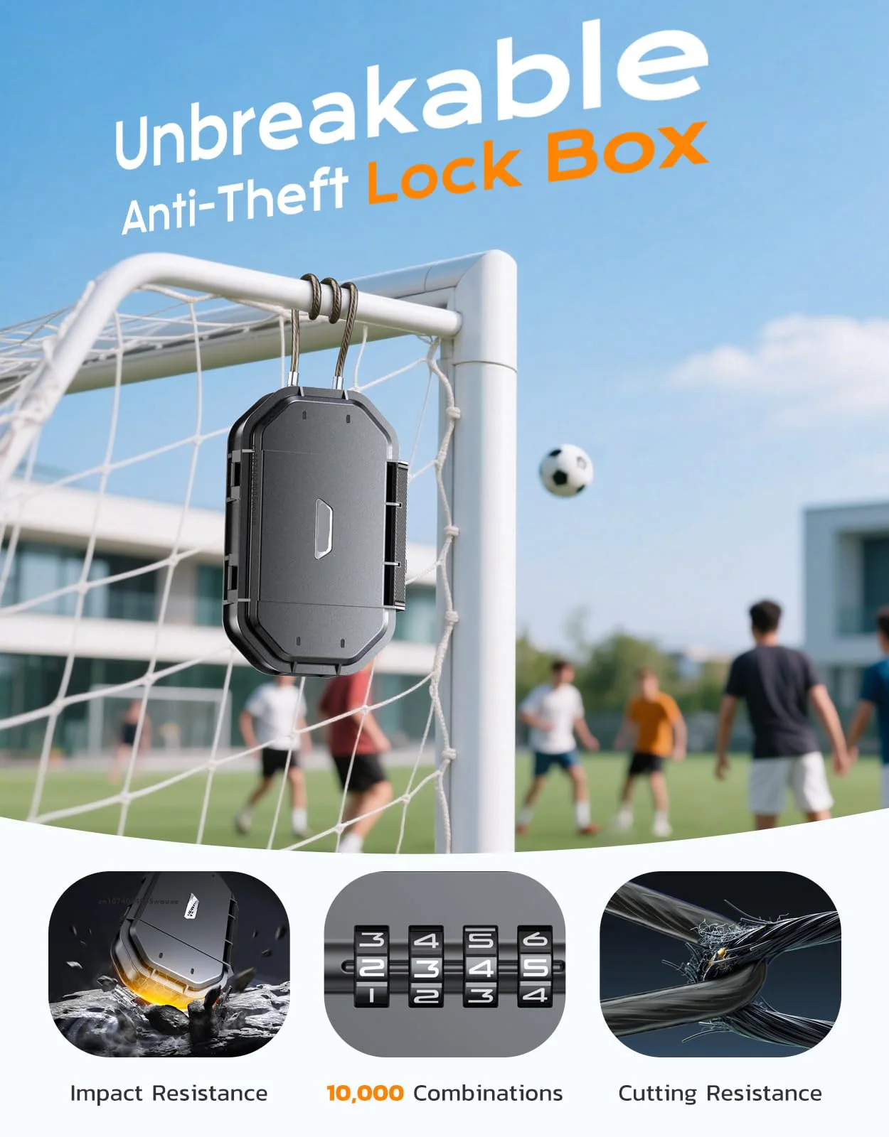 Дорожный сейф с замком - Фотография_2