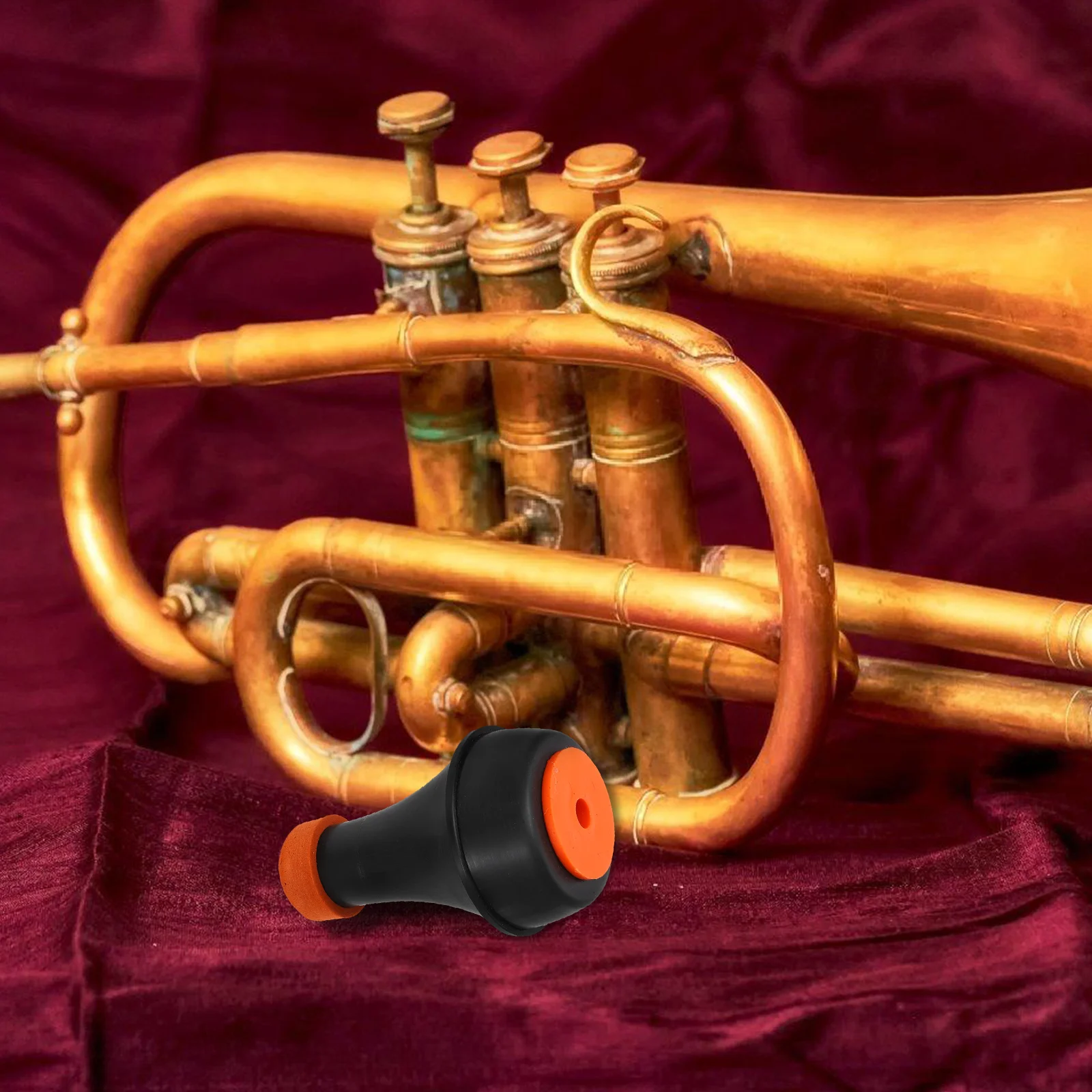 Труба mute, прямой корнет для мундштука - Фотография_5