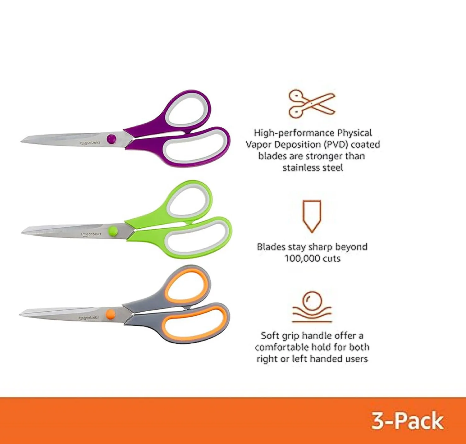 Ножницы makeasy из нержавеющей стали для офиса - Фотография_2