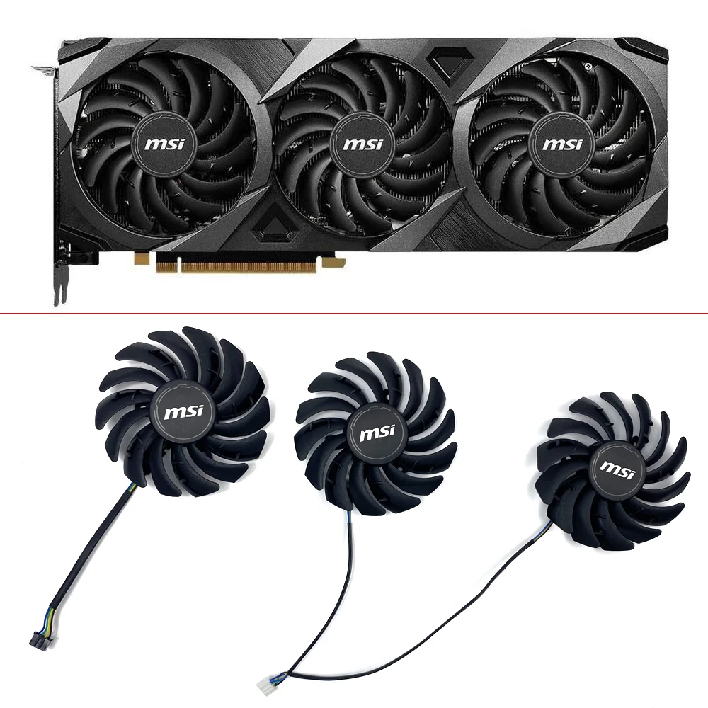 Вентилятор для графической карты msi rtx 3080 3070 3080 ventus 3x