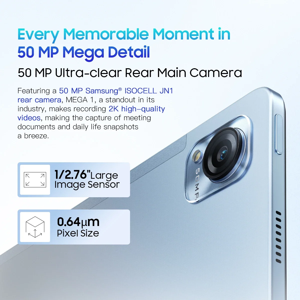 Планшет blackview mega 1 8 гб 256 гб 50 мп+13 мп камера 11 - Фотография_5