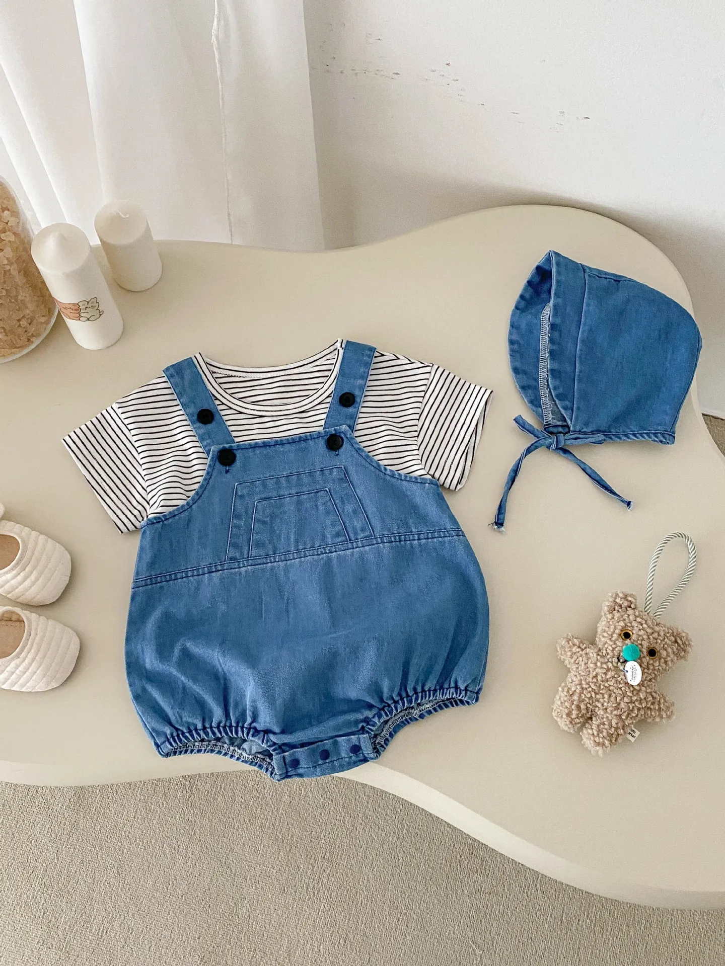 Летнее новое детское боди без рукавов - Фотография_4