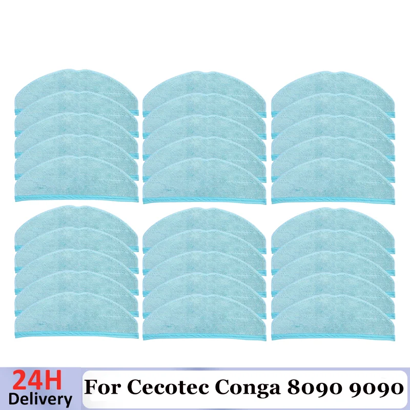 Салфетки для швабры для cecotec conga 8090 9090