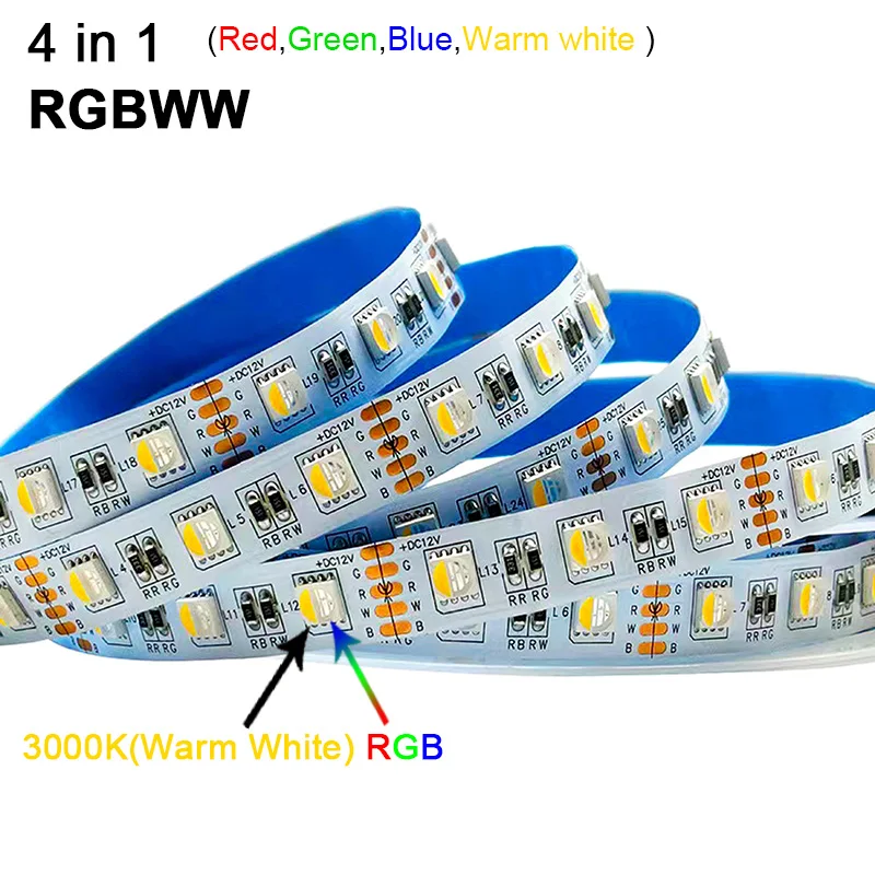 5m 300leds водонепроницаемая светодиодная