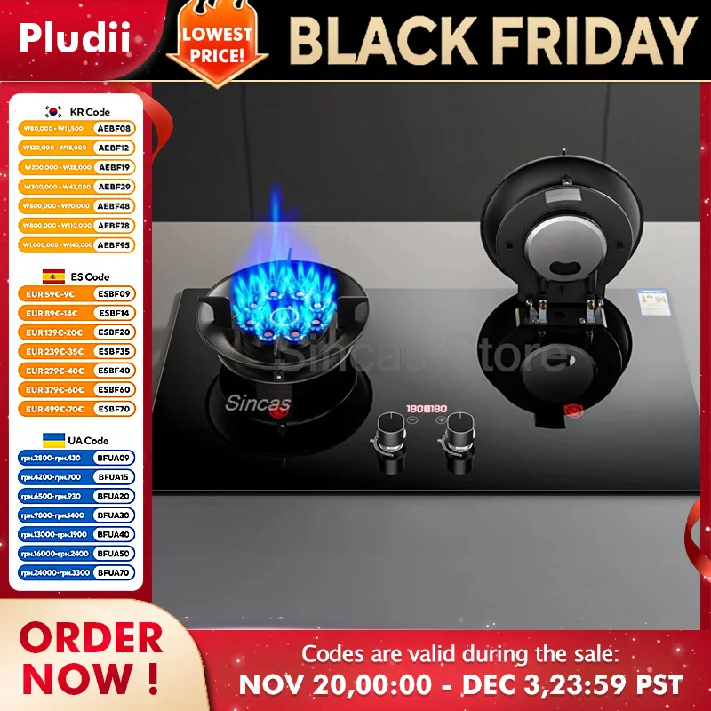 Газовая плита с двумя конфорками