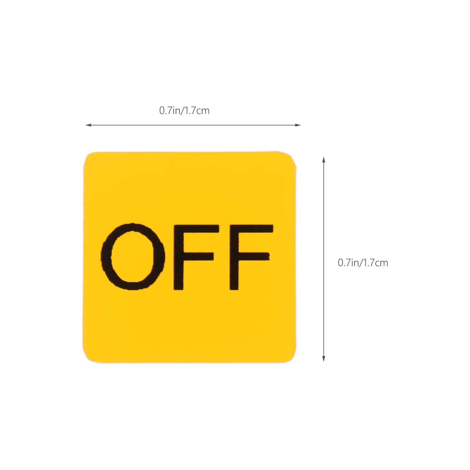 Защитная этикетка для включения и выключения устройства - Фотография_2