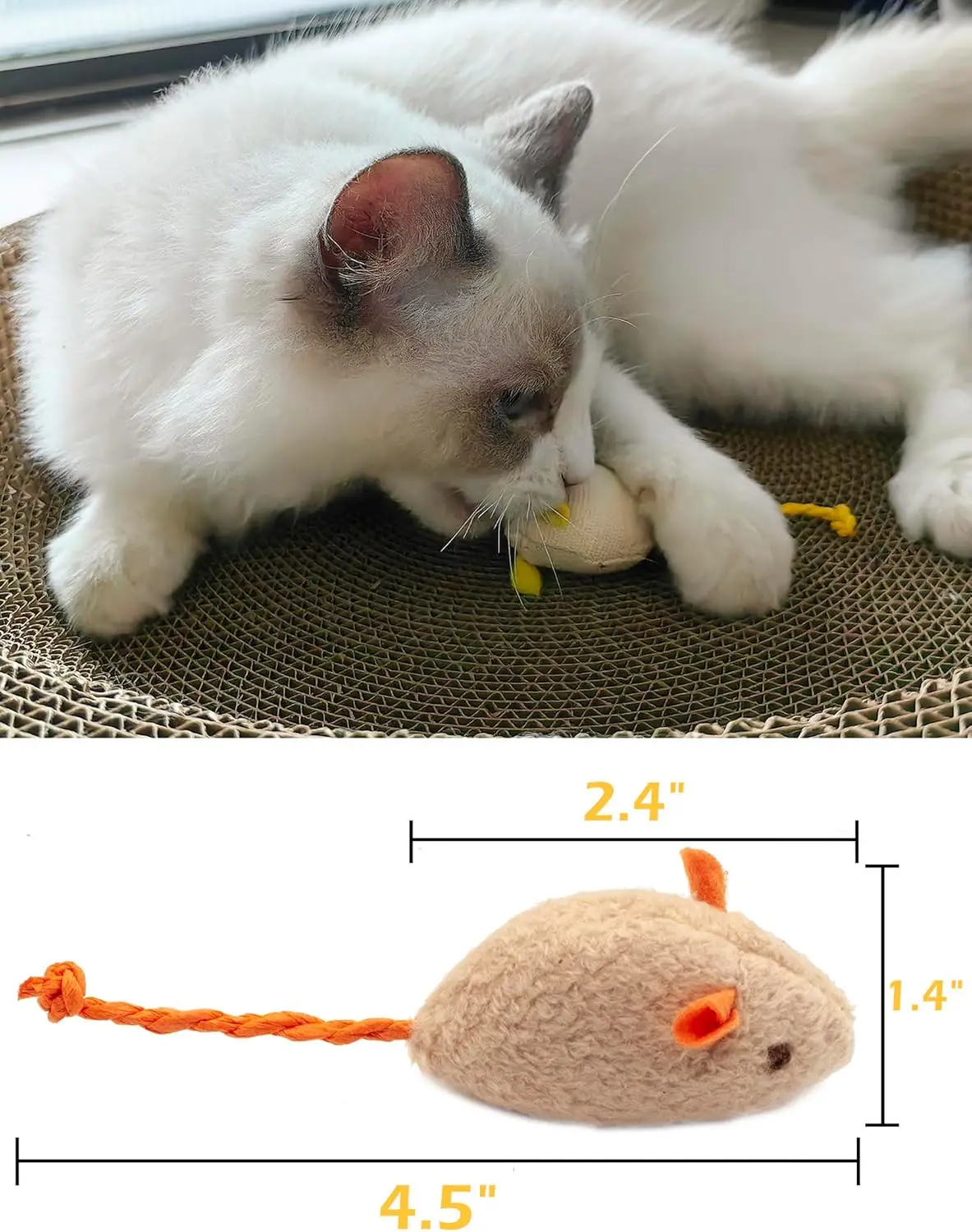Погремушки, игрушки для кошачьей мыши - Фотография_3