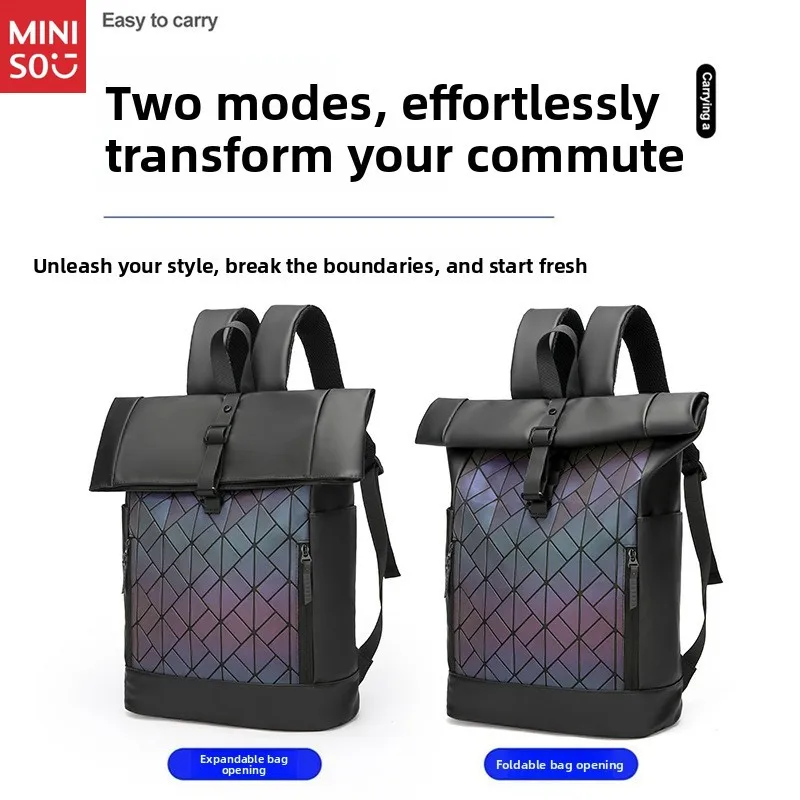 Новый мужской рюкзак miniso - Фотография_3