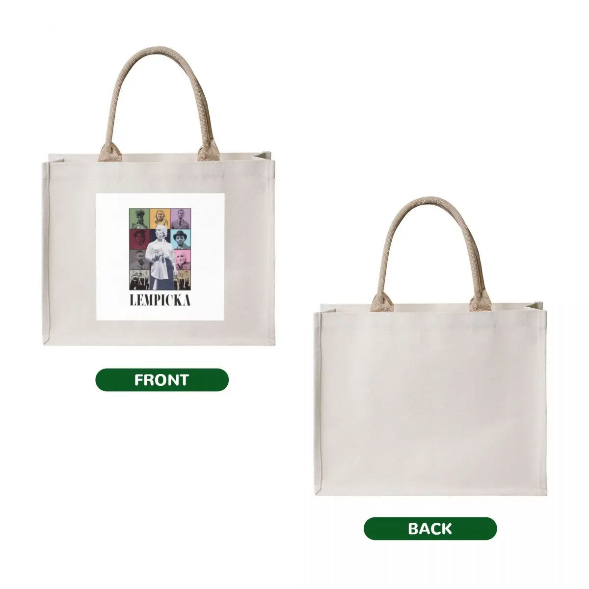 Lempicka musical eras tote bag - Фотография_2