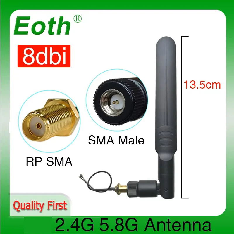 Eoth 2,4 ггц wi-fi антенна pbx 2