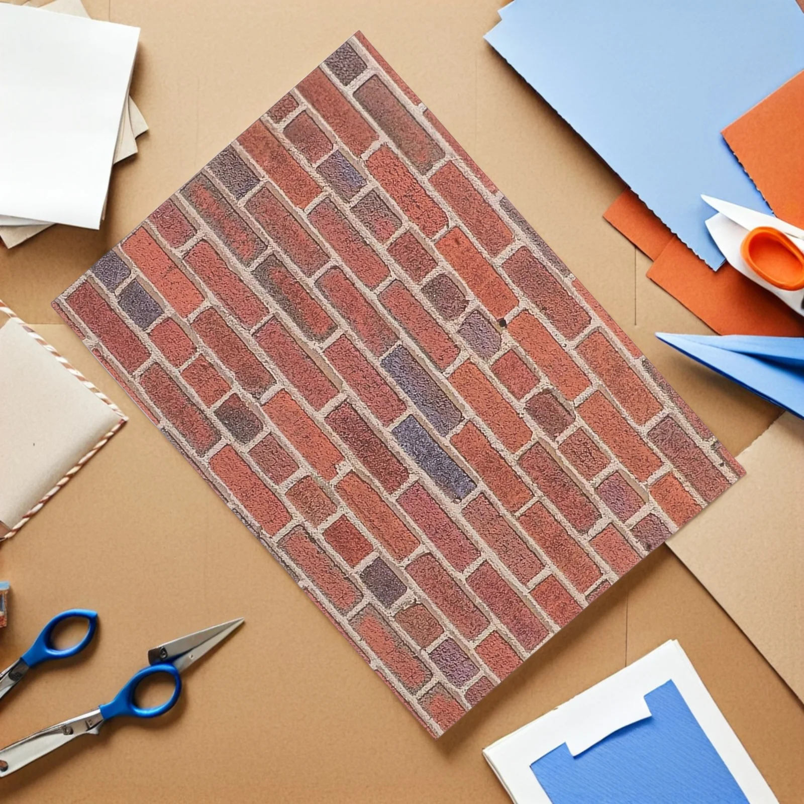 12 листов обои для кукольного домика - Фотография_3