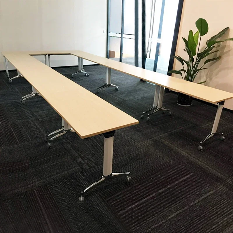 Складной тренировочный стол с комбинированными полосками - Фотография_3