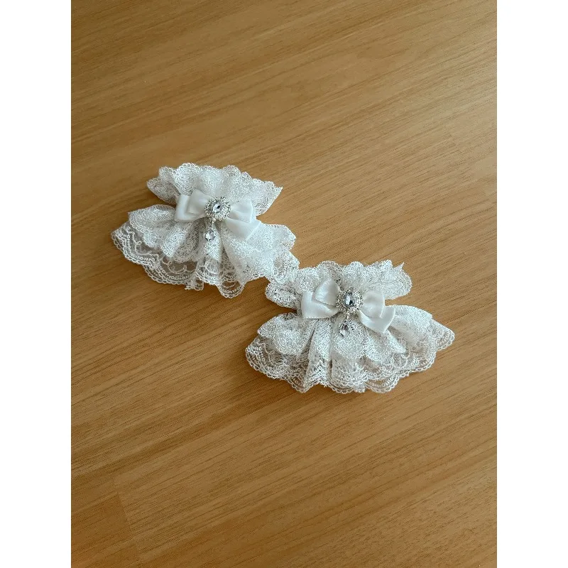 Милая милая шляпа y2k в японском стиле с большим бантом в стиле лолиты - Фотография_2