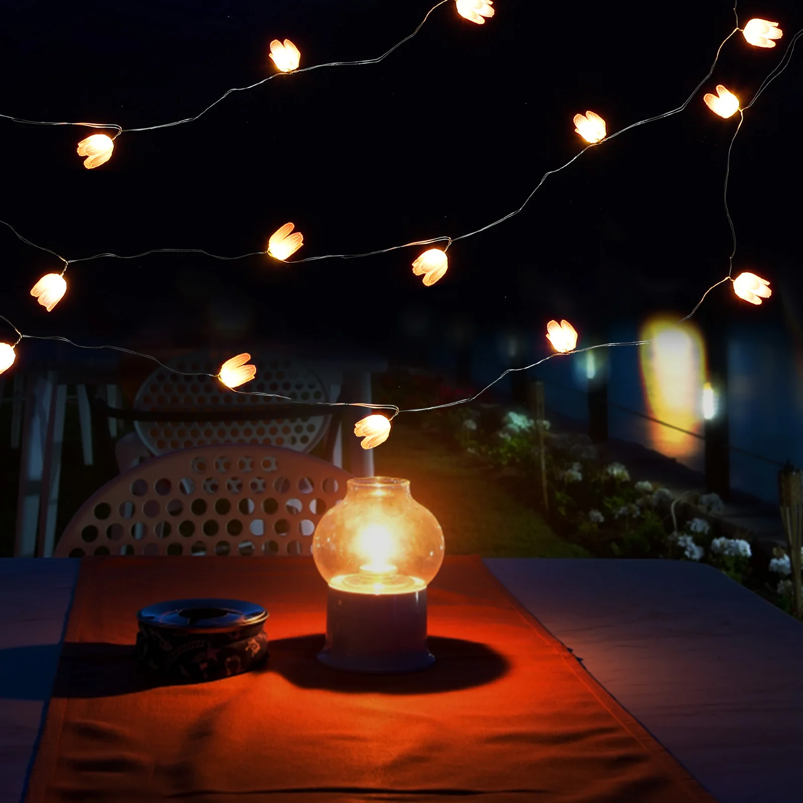 Гирлянда с цветком тюльпана - Фотография_5