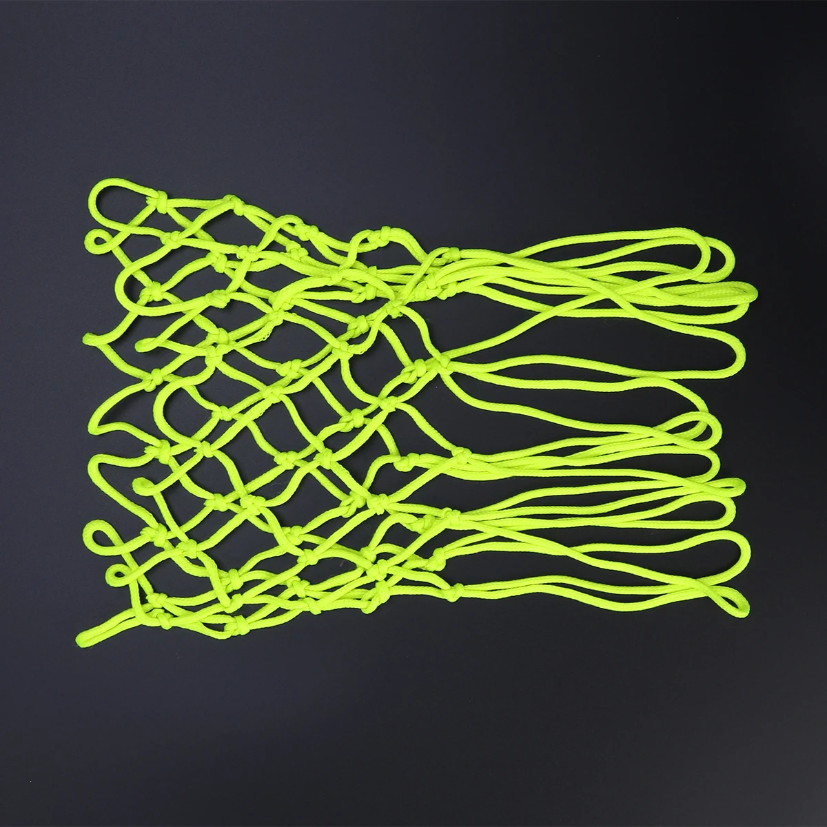 Зеленая сетка, светящийся баскетбольный обод