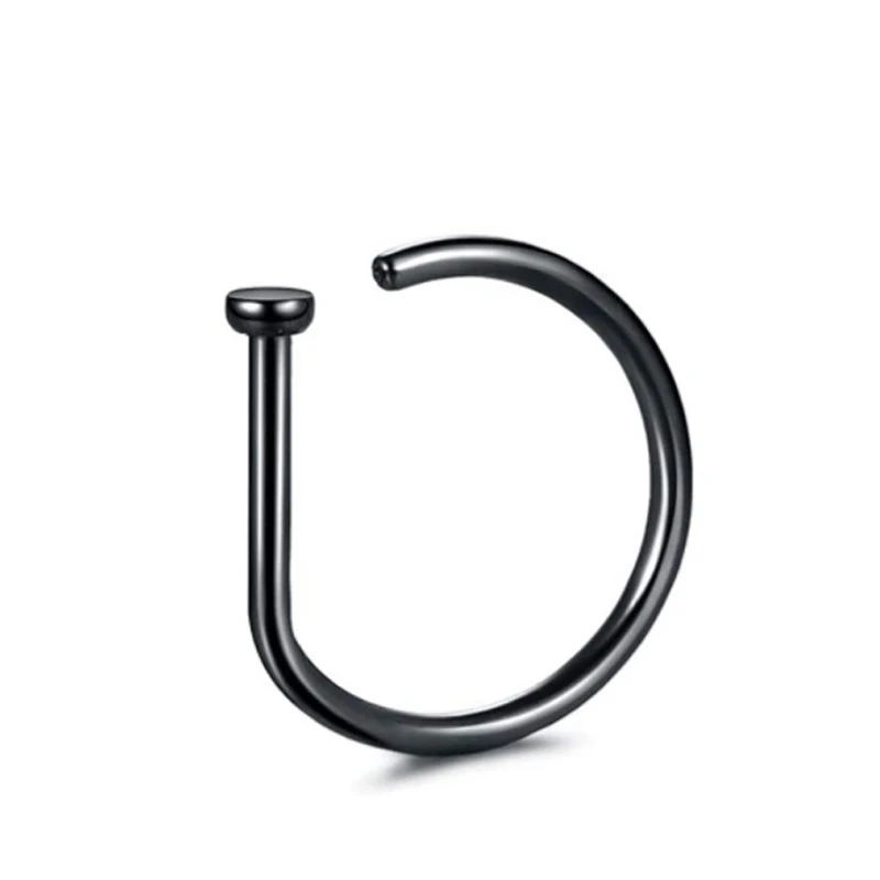 Искусственный пирсинг носа - Фотография_4