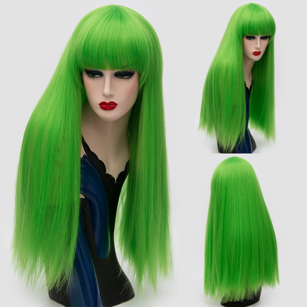 Msiwigs длинные прямые челки красные - Фотография_4