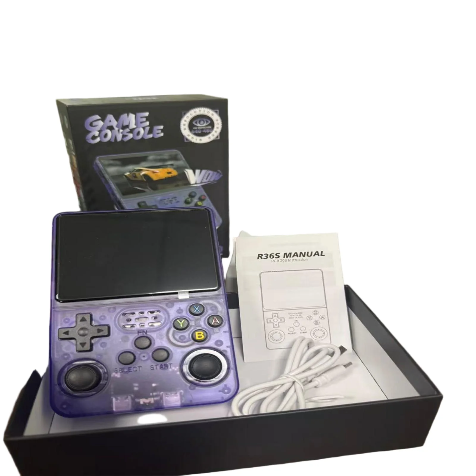 Портативная игровая консоль r36s - Фотография_2